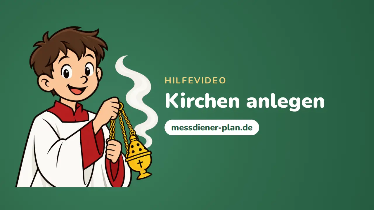 Kirchen anlegen